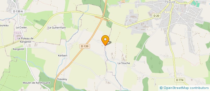 localisation de l'entreprise MONSIEUR PHILIPPE HILLAIREAU  MARZAN