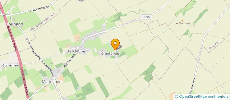 localisation de l'entreprise MONSIEUR PHILIPPE HIOT  MORINGHEM