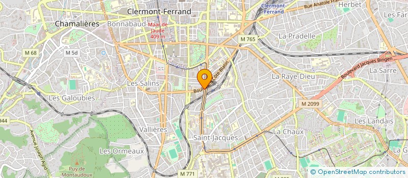 localisation de l'entreprise MONSIEUR PHILIPPE HIRLEMANN à CLERMONT-FERRAND