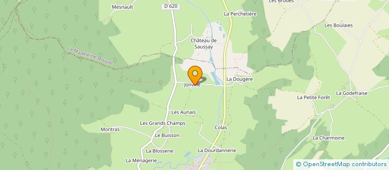 localisation de l'entreprise MONSIEUR PHILIPPE HIRSCH à BRETONCELLES