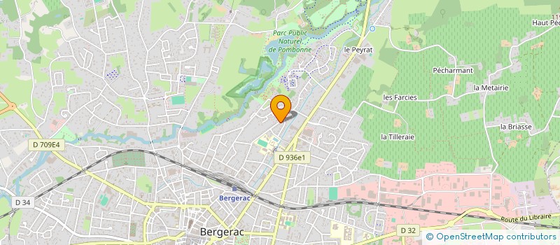 localisation de l'entreprise MONSIEUR PHILIPPE HITIER à BERGERAC