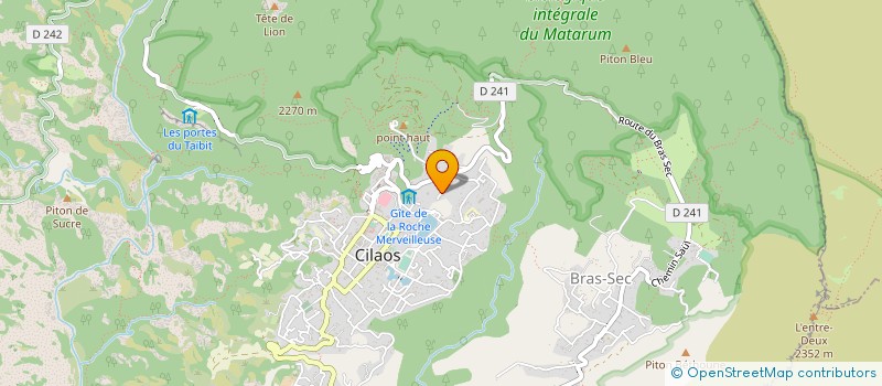 localisation de l'entreprise MONSIEUR PHILIPPE HOARAU à CILAOS