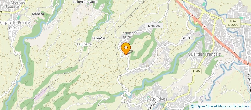 localisation de l'entreprise MONSIEUR PHILIPPE HOAREAU à SAINTE-SUZANNE
