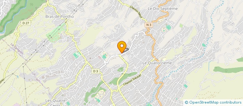 localisation de l'entreprise MONSIEUR PHILIPPE HOAREAU à LE TAMPON