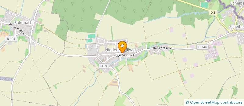 localisation de l'entreprise MONSIEUR PHILIPPE HOCH  NIEDERLAUTERBACH