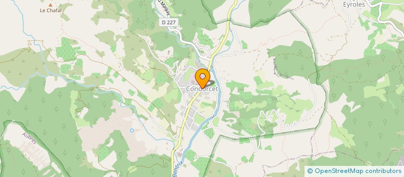 localisation de l'entreprise MONSIEUR PHILIPPE HOFMAN  CONDORCET