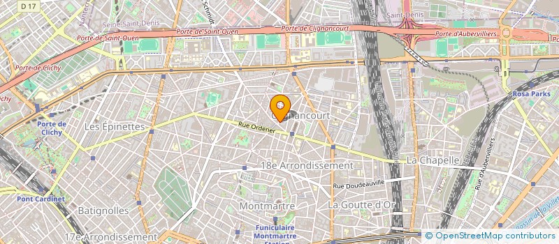 localisation de l'entreprise MONSIEUR PHILIPPE HOMBOURGER  PARIS