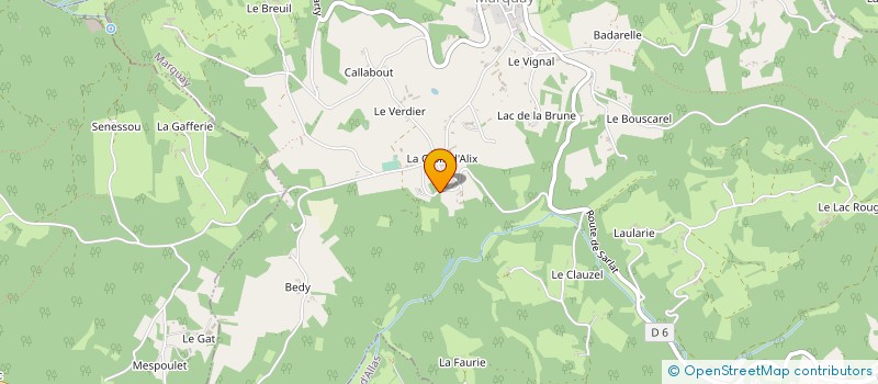 localisation de l'entreprise MONSIEUR PHILIPPE HOMMEL  MARQUAY