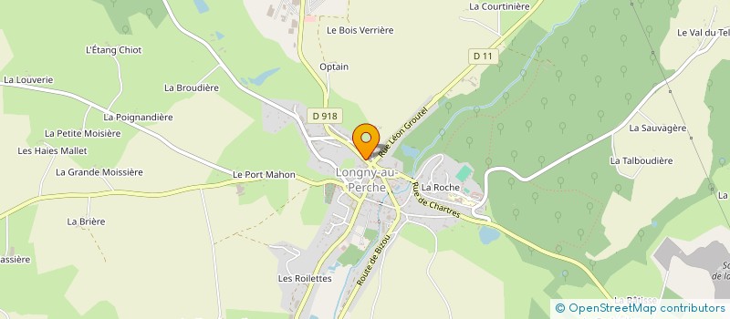localisation de l'entreprise MONSIEUR PHILIPPE HONORAT à LONGNY LES VILLAGES