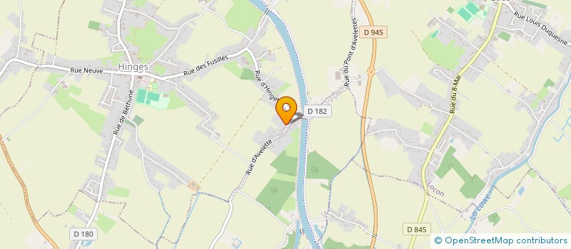 localisation de l'entreprise MONSIEUR PHILIPPE HOOGHE à HINGES