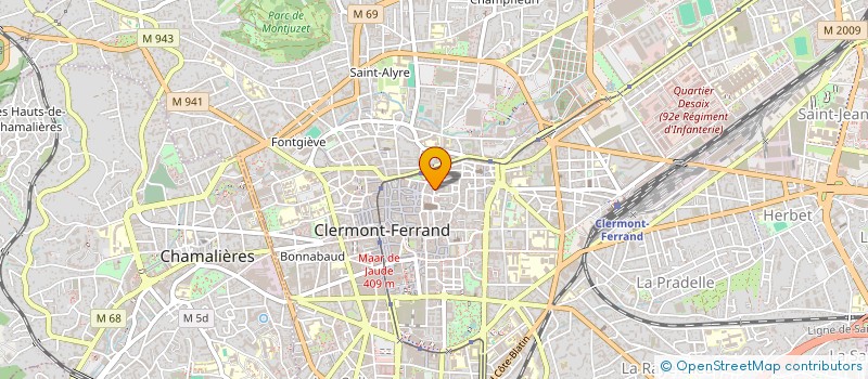 localisation de l'entreprise MONSIEUR PHILIPPE HORN  CLERMONT-FERRAND