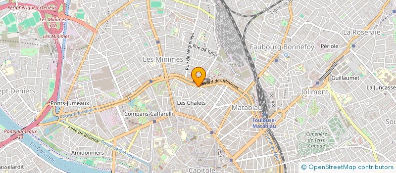 localisation de l'entreprise MONSIEUR PHILIPPE HOUARD à TOULOUSE