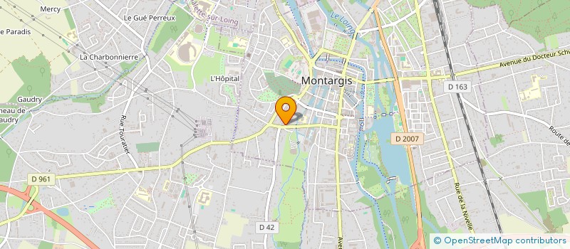 localisation de l'entreprise MONSIEUR PHILIPPE HOUDEAU à MONTARGIS