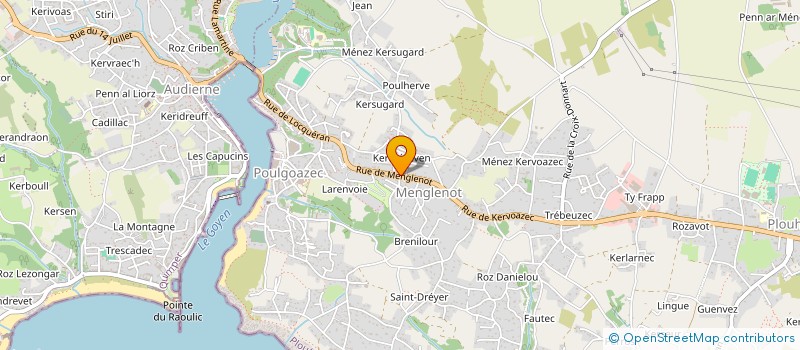 localisation de l'entreprise MONSIEUR PHILIPPE HOUILLON à PLOUHINEC