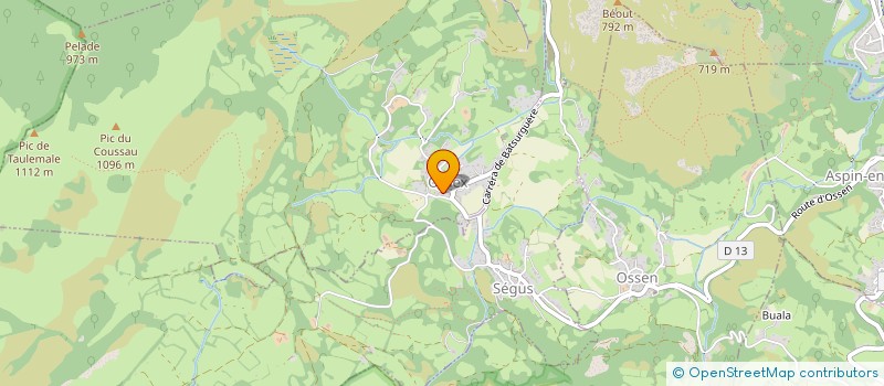 localisation de l'entreprise MONSIEUR PHILIPPE HOURGASSAN  OMEX