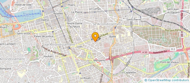 localisation de l'entreprise MONSIEUR PHILIPPE HOUTRIQUE à MARSEILLE
