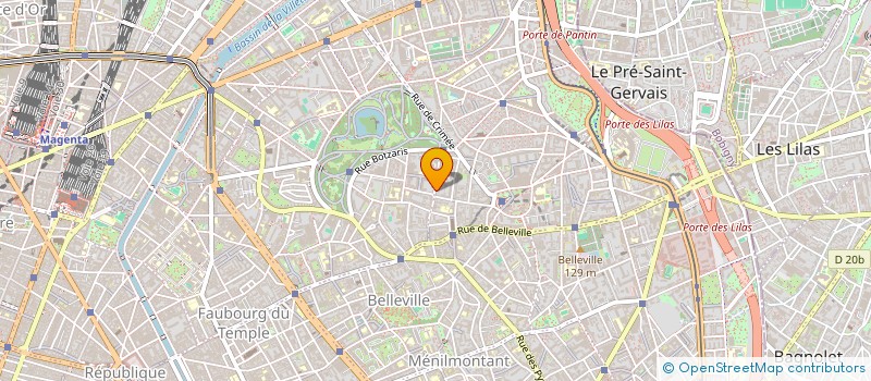 localisation de l'entreprise MONSIEUR PHILIPPE HOYAU  PARIS