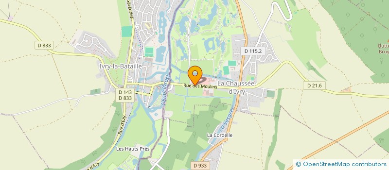 localisation de l'entreprise MONSIEUR PHILIPPE HUBERT à ANET