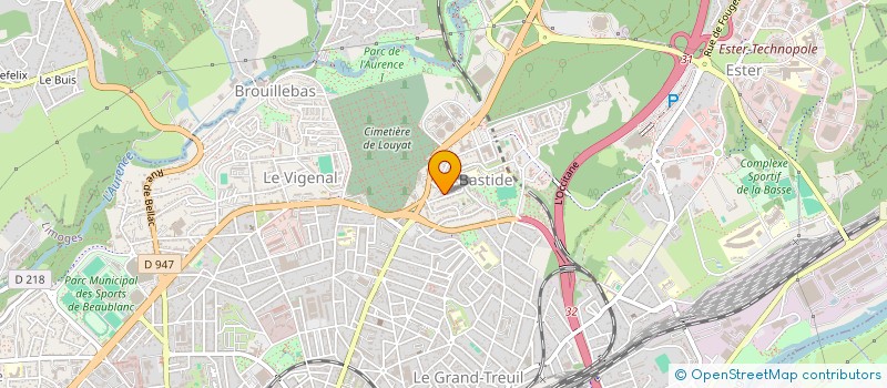 localisation de l'entreprise MONSIEUR PHILIPPE HUBERT à LIMOGES