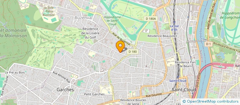 localisation de l'entreprise MONSIEUR PHILIPPE HUCHON à GARCHES