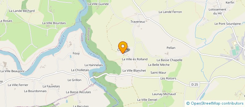 localisation de l'entreprise MONSIEUR PHILIPPE HUET à PLOUASNE