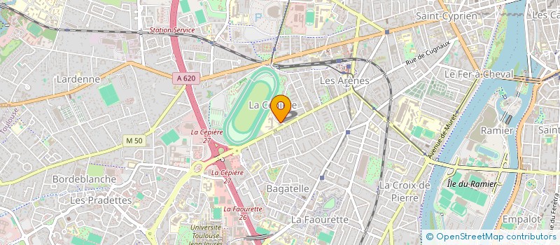 localisation de l'entreprise MONSIEUR PHILIPPE HUET à TOULOUSE