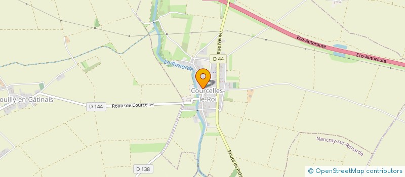 localisation de l'entreprise MONSIEUR PHILIPPE HUET  COURCELLES-LE-ROI