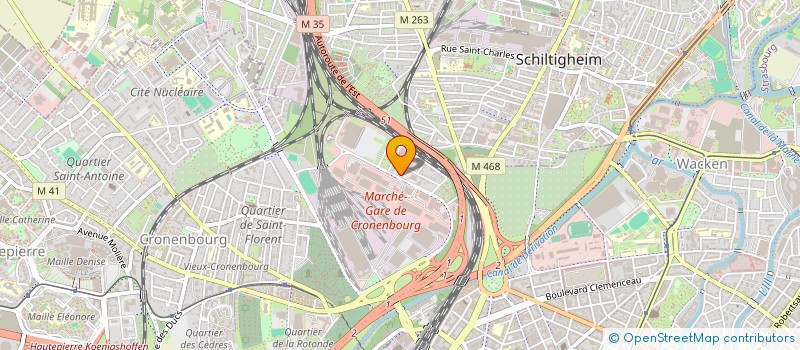 localisation de l'entreprise MONSIEUR PHILIPPE HUFSCHMITT à STRASBOURG