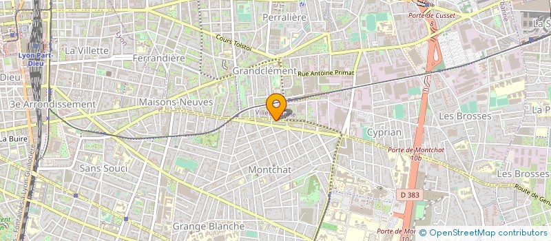 localisation de l'entreprise MONSIEUR PHILIPPE HUMBERT  LYON