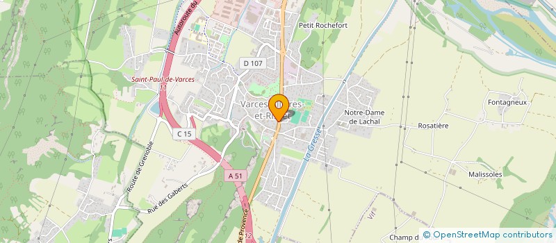 localisation de l'entreprise MONSIEUR PHILIPPE HUMBERT à VARCES-ALLIERES-ET-RISSET