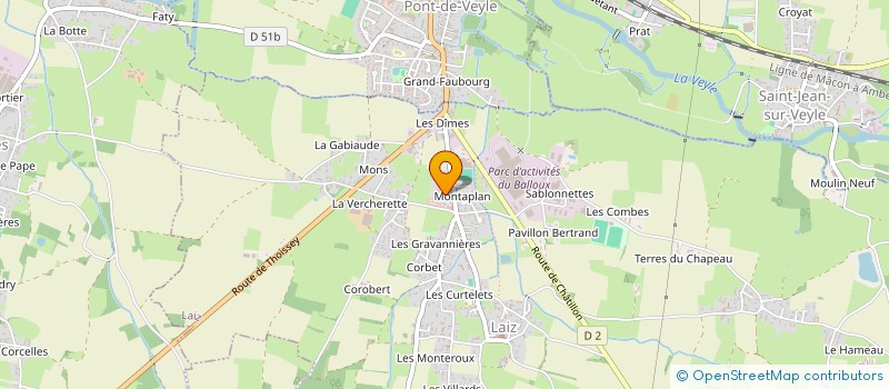 localisation de l'entreprise MONSIEUR PHILIPPE HUMBLOT à CROTTET