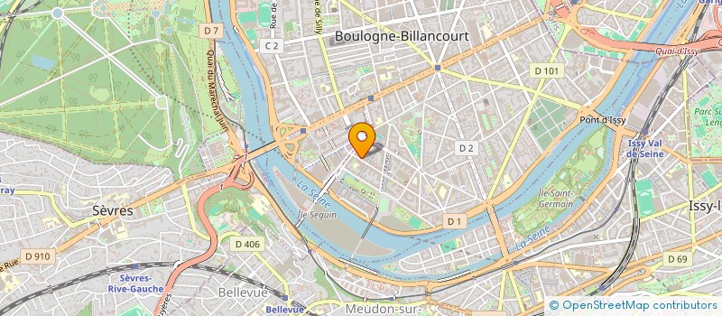 localisation de l'entreprise MONSIEUR PHILIPPE HUOT à BOULOGNE-BILLANCOURT