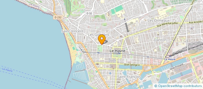 localisation de l'entreprise MONSIEUR PHILIPPE HUREL à LE HAVRE