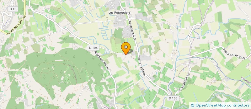 localisation de l'entreprise MONSIEUR PHILIPPE HUSTINX  GORDES