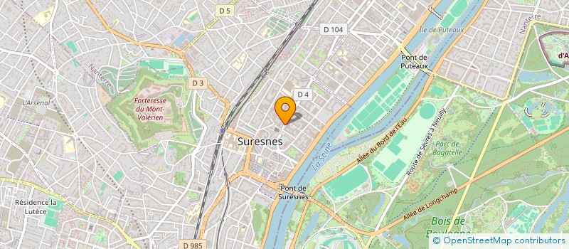localisation de l'entreprise MONSIEUR PHILIPPE HUYGHE à SURESNES