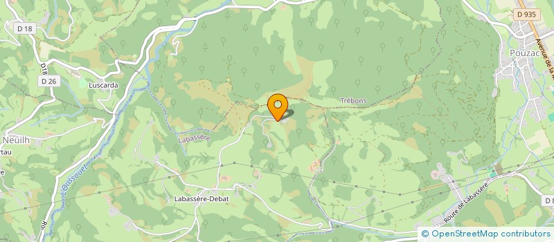 localisation de l'entreprise MONSIEUR PHILIPPE IBOS  LABASSERE