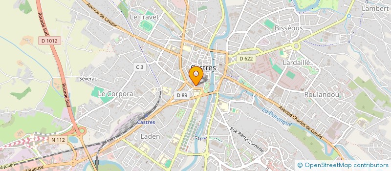 localisation de l'entreprise MONSIEUR PHILIPPE ICHARD  CASTRES