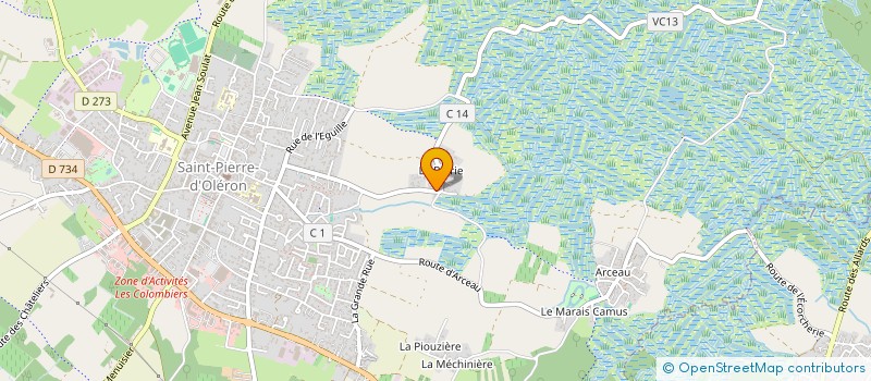 localisation de l'entreprise MONSIEUR PHILIPPE ICHER à SAINT-PIERRE-D'OLERON