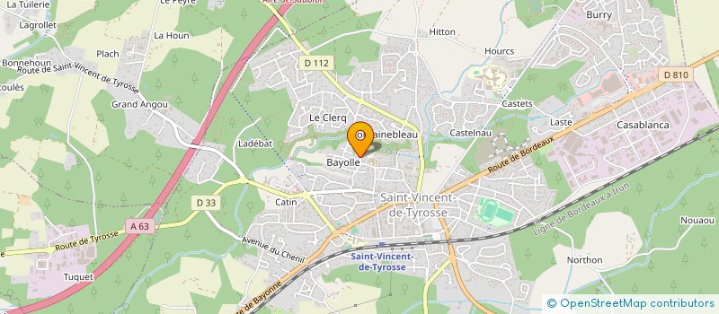 localisation de l'entreprise MONSIEUR PHILIPPE IGER à SAINT-VINCENT-DE-TYROSSE