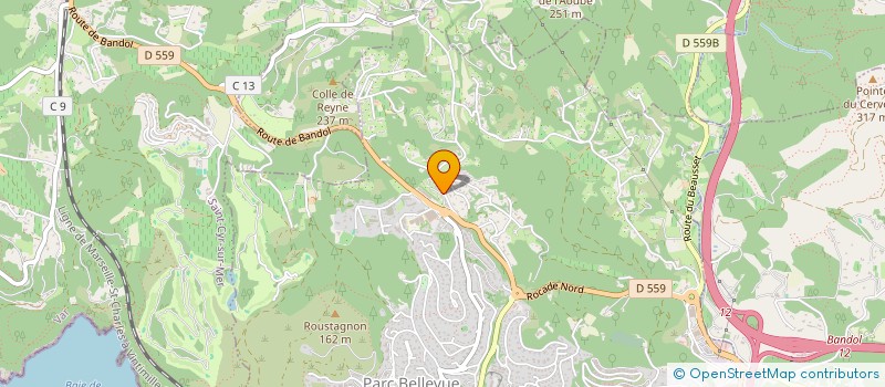 localisation de l'entreprise MONSIEUR PHILIPPE IMBACH  BANDOL