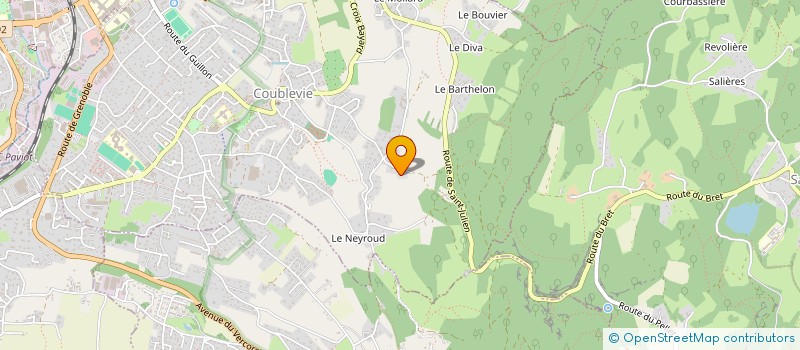 localisation de l'entreprise MONSIEUR PHILIPPE IPPOLITO  VOIRON
