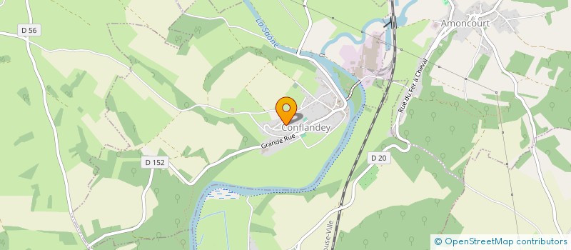 localisation de l'entreprise MONSIEUR PHILIPPE ISABEY  CONFLANDEY