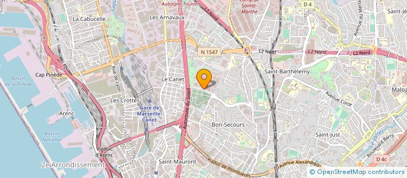 localisation de l'entreprise MONSIEUR PHILIPPE ISAC à MARSEILLE