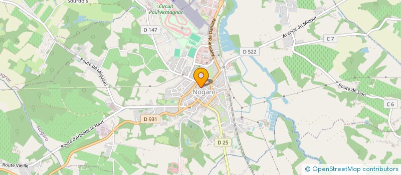 localisation de l'entreprise MONSIEUR PHILIPPE IZA  NOGARO