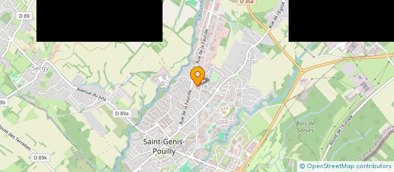 localisation de l'entreprise MONSIEUR PHILIPPE JACQUEMART à SAINT-GENIS-POUILLY