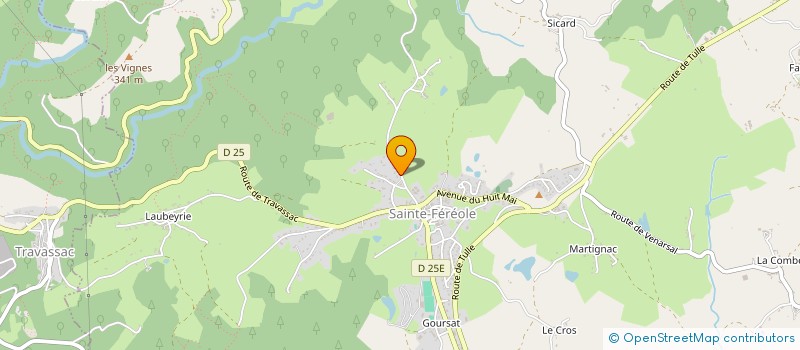 localisation de l'entreprise MONSIEUR PHILIPPE JACQUES à SAINTE FEREOLE
