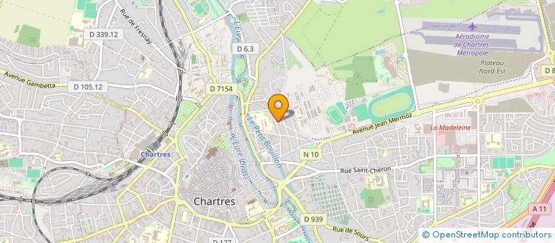 localisation de l'entreprise MONSIEUR PHILIPPE JACQUES FREMONT à CHARTRES