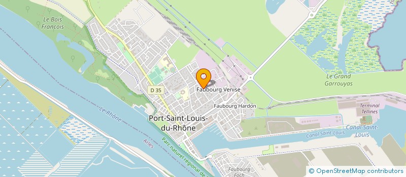 localisation de l'entreprise MONSIEUR PHILIPPE JACQUET à PORT-SAINT-LOUIS