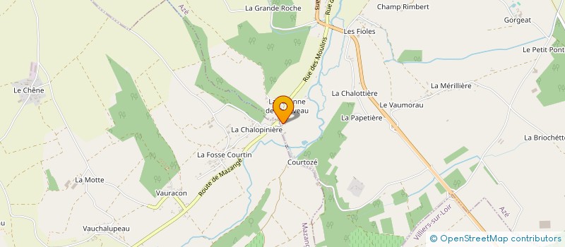 localisation de l'entreprise MONSIEUR PHILIPPE JACQUET à MAZANGE