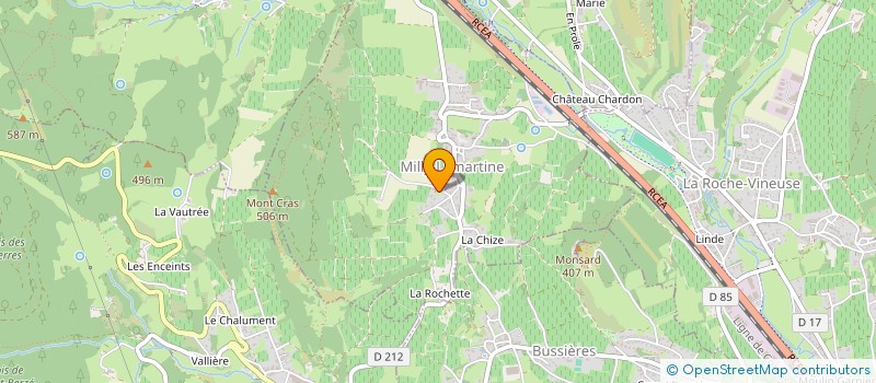 localisation de l'entreprise MONSIEUR PHILIPPE JAFFRE  MILLY-LAMARTINE